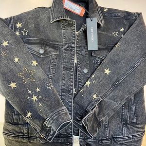 Driftwood Denim Jacket in Celestial Design
